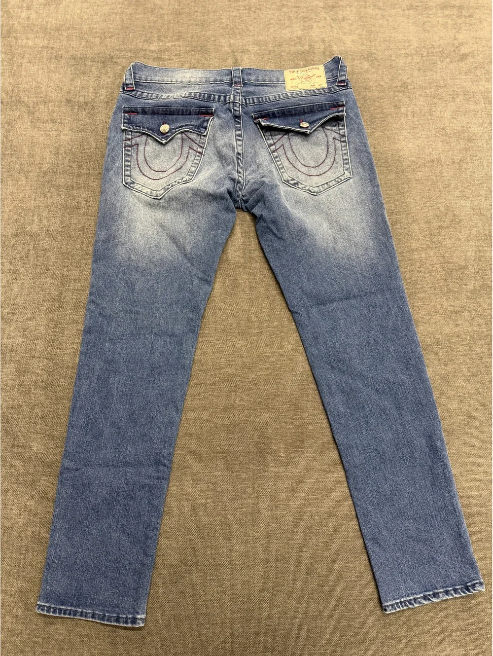 True Religion ROCCO Relaxed Skinny Jeans Size 34